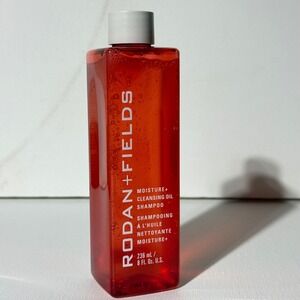 NWT Rodan Fields Moisture Cleansing Oil Shampoo 236ml 8 Fl Oz U S Red Bottle